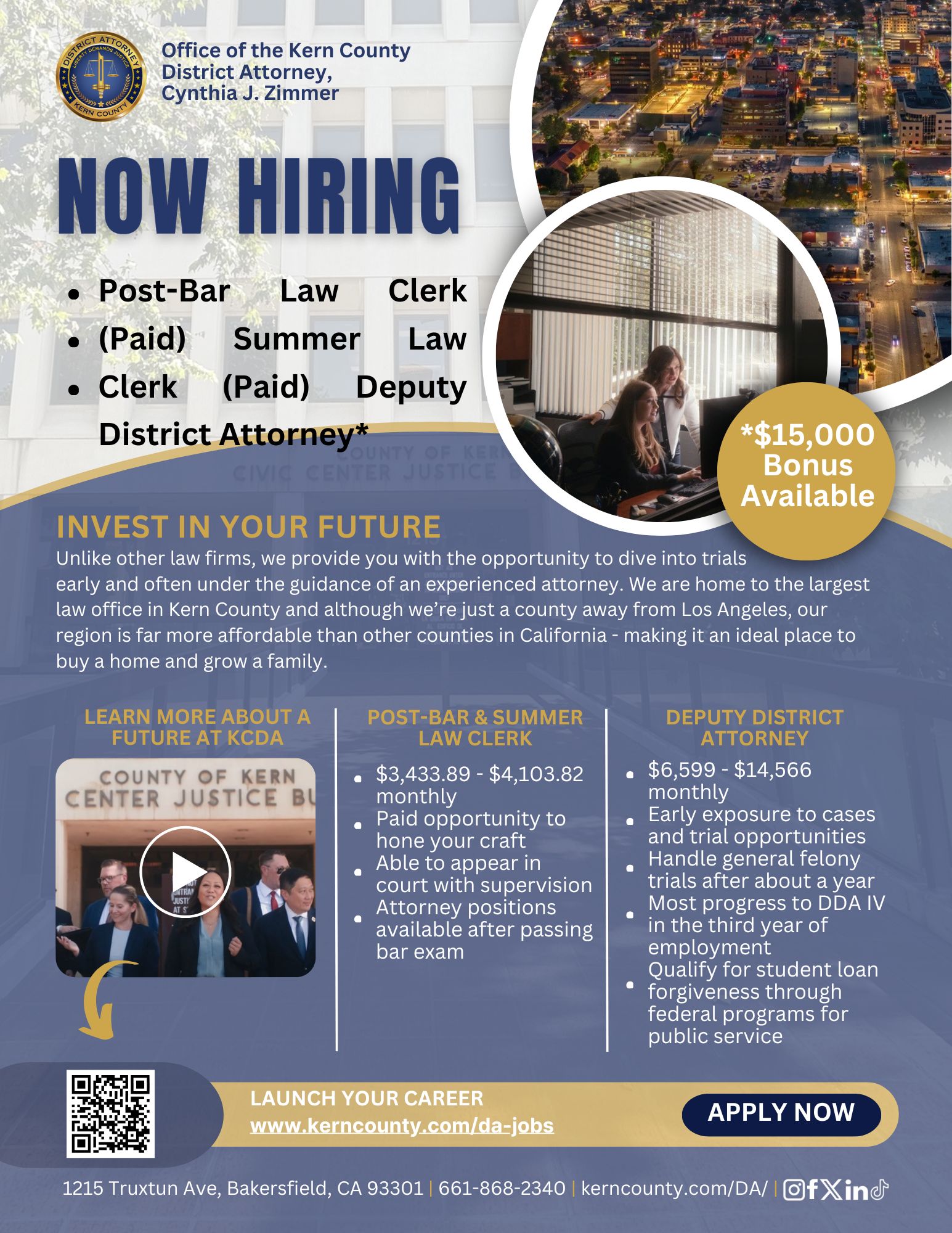 Hiring Flyer Kern County