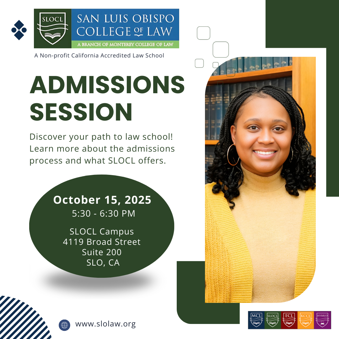 Admissions Session invitation in green and white text and a female student on the right.